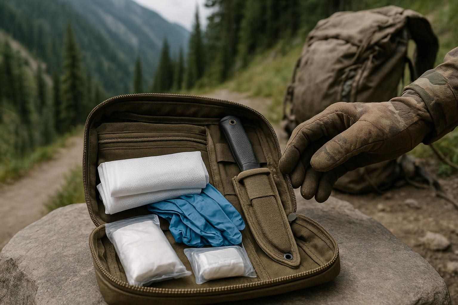 A Low-Impact Field Dressing Kit for Long Backcountry Pack-Outs